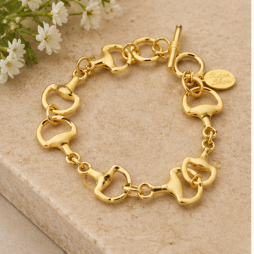 Susan Shaw Horse Bit Toggle Bracelet