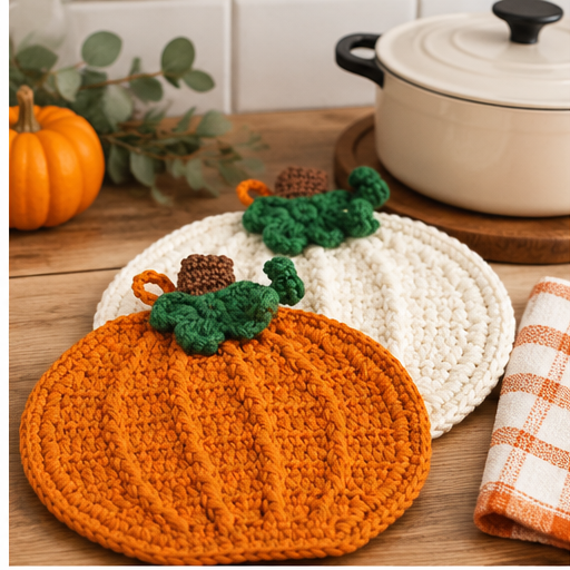 Mud Pie Pumpkin Trivet