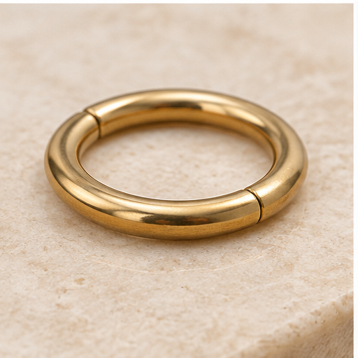 Winton & Waits Gold Scarf Rings
