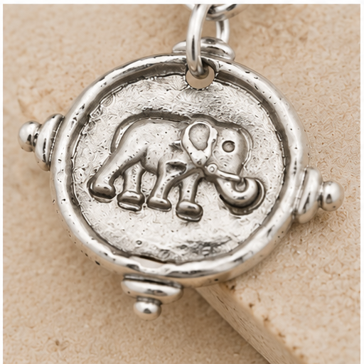 Susan Shaw Elephant Intaglio Earrings
