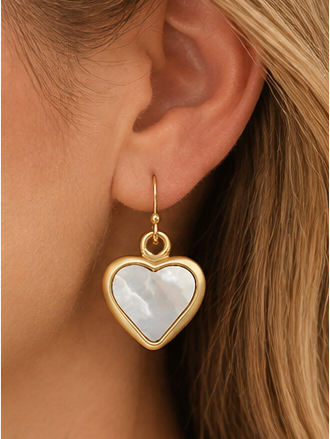 Susan Shaw Mother of Pearl Earrings