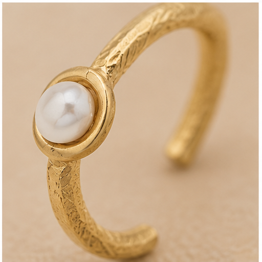 Susan Shaw Pearl Accent Hoops