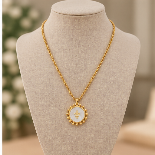 Susan Shaw Sophie Fleur de Lis Necklace