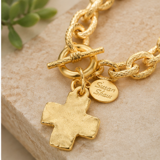 Susan Shaw Cross Toggle Bracelet