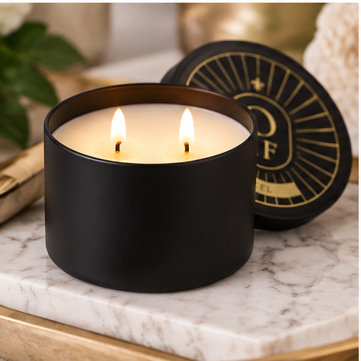 Orleans 2 Wick Tin Candle