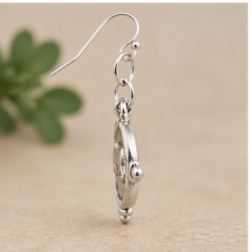 Susan Shaw Elephant Intaglio Earrings