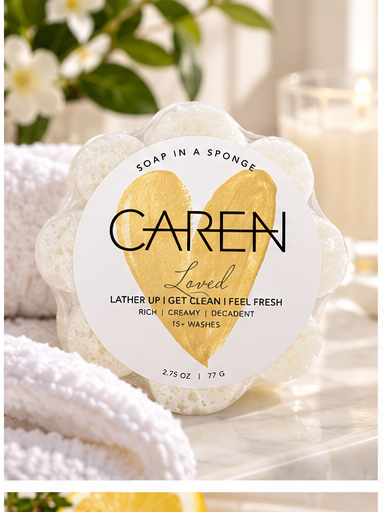Caren Body Soap Sponge