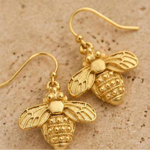 Susan Shaw Bee Earrings