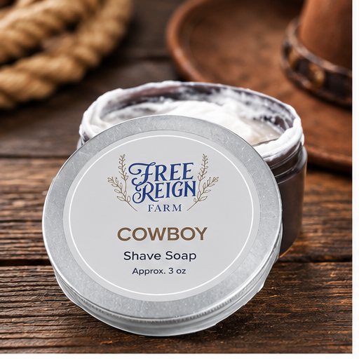 Free Reign Farm Goat Milk Shave Soap