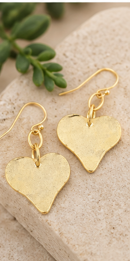 Susan Shaw Heart Earrings
