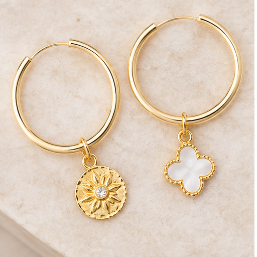 Michelle McDowell Large Hoop Earrings
