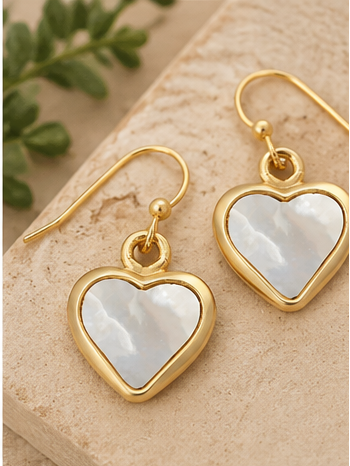 Susan Shaw Mother of Pearl Earrings