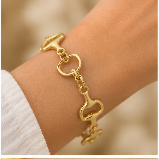 Susan Shaw Horse Bit Toggle Bracelet
