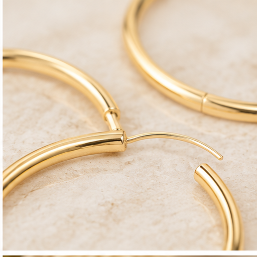 Michelle McDowell Large Hoop Earrings