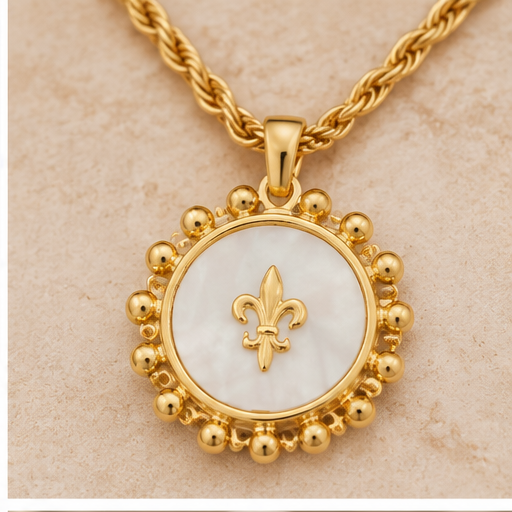 Susan Shaw Sophie Fleur de Lis Necklace