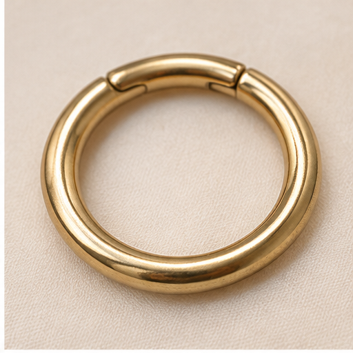 Winton & Waits Gold Scarf Rings