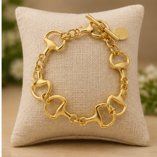Susan Shaw Horse Bit Toggle Bracelet