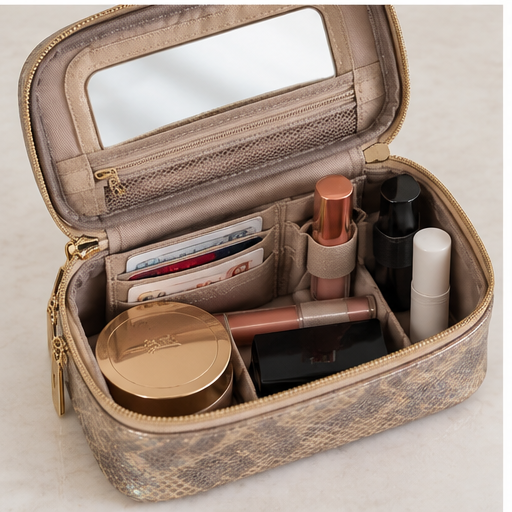 Litt Mini Organizer Glimmer Leopard
