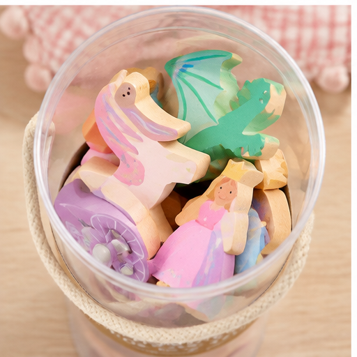 Mud Pie Princess Wood Toy Set