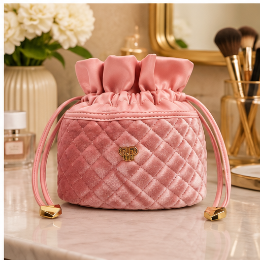 PurseN Ultra Jewelry Case Blush Velvet