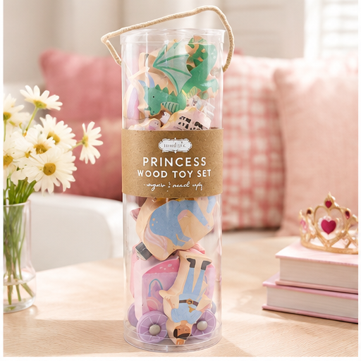 Mud Pie Princess Wood Toy Set