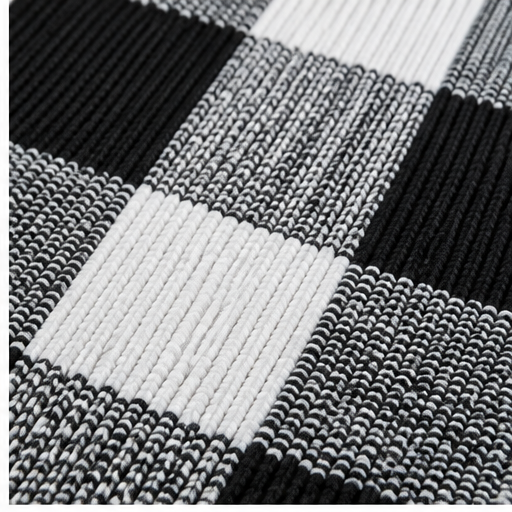 Regal Checkered Area Rug