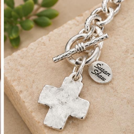 Susan Shaw Cross Toggle Bracelet
