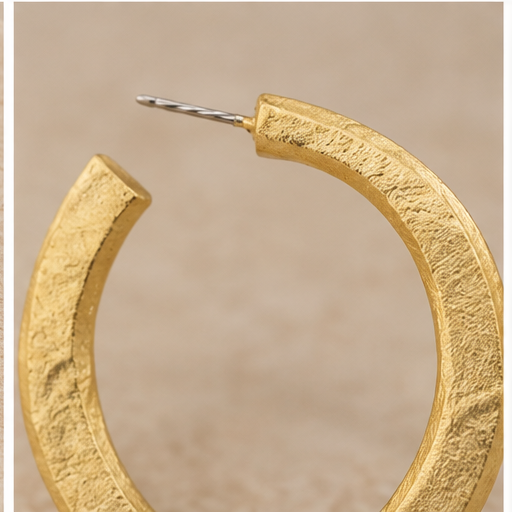Susan Shaw Hammered Hoops