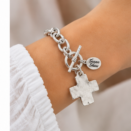 Susan Shaw Cross Toggle Bracelet