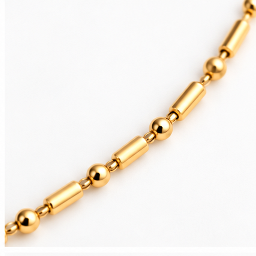 Winton & Waits Gold Dot Dash Necklace