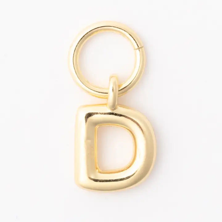 Michelle McDowell Claire Gold Initial Charm