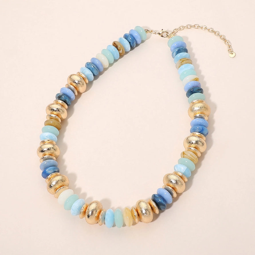 Mixed Disc Necklace
