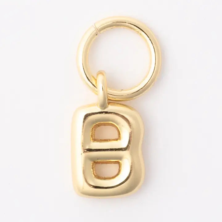 Michelle McDowell Claire Gold Initial Charm