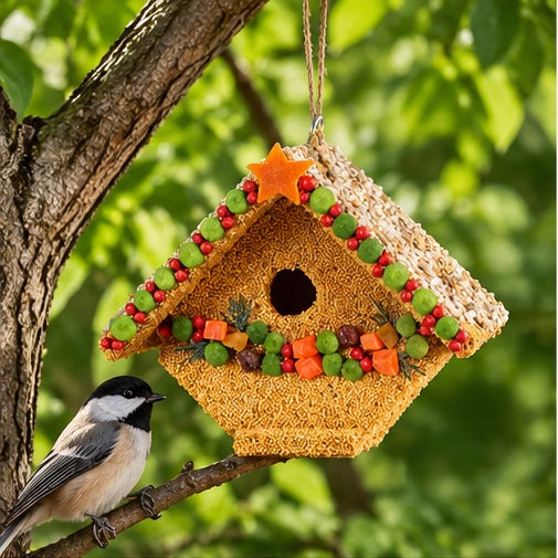 Mr. Bird Fruit Casita Bird Feeder
