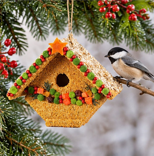 Mr. Bird Fruit Casita Bird Feeder