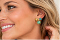 Winton & Waits Multi Gemstone Stud Earrings