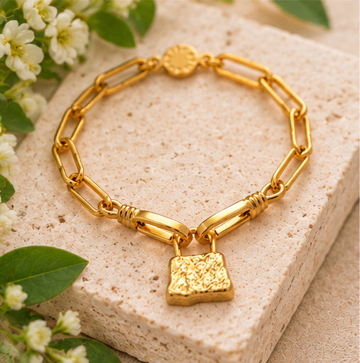 Katie Loxton Luxe Lock Bracelet