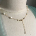 Adorned Pearl Necklace