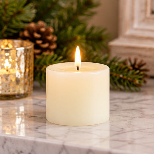 Uyuni Lighting LED Pillar Candle with Shoulder