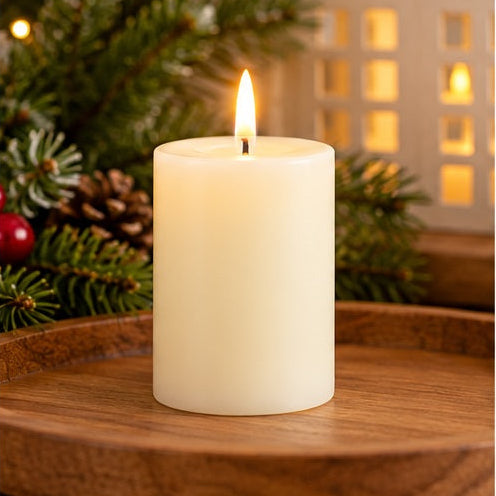 Uyuni Lighting LED Pillar Candle with Shoulder