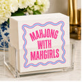 Mahjong Cocktail Funny Napkin | Mahgirls
