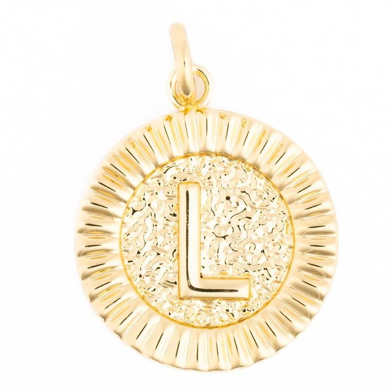 Michelle Mcdowell Thea Initial "L" Charm