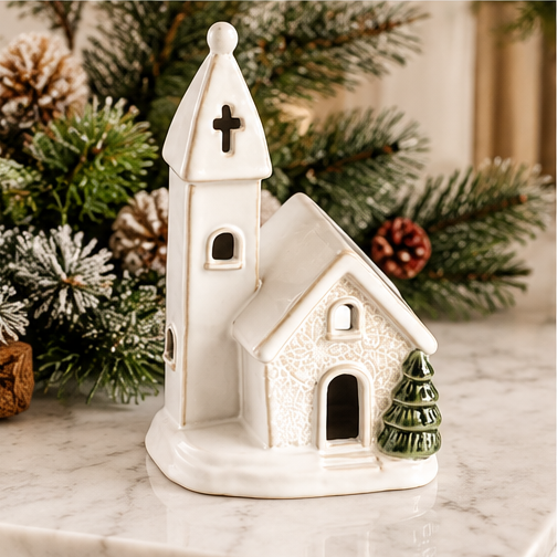 Mud Pie Single Tree Church Sitter