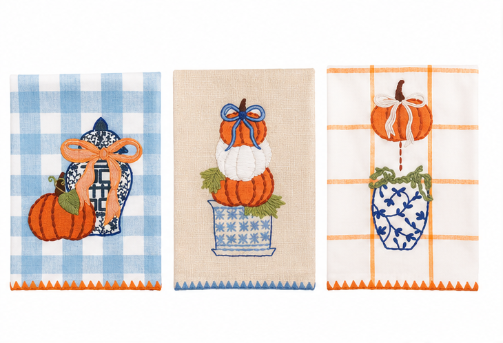 Mud Pie Topiary Towels