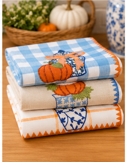 Mud Pie Topiary Towels