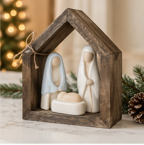 Mud Pie Farm Nativity Set