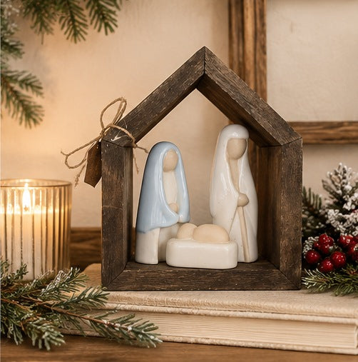 Mud Pie Farm Nativity Set