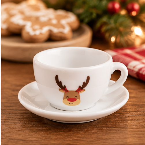 Mud Pie Holly Jolly Tea Set