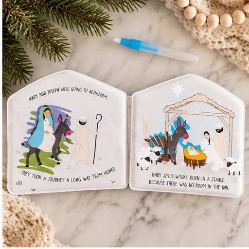Mud Pie Nativity Water Book Activity
