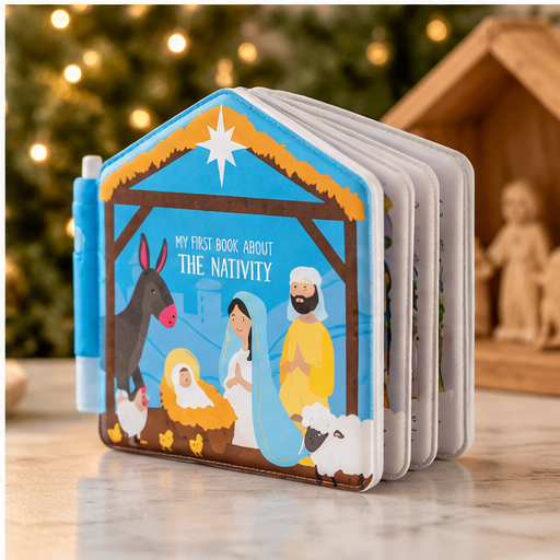 Mud Pie Nativity Water Book Activity